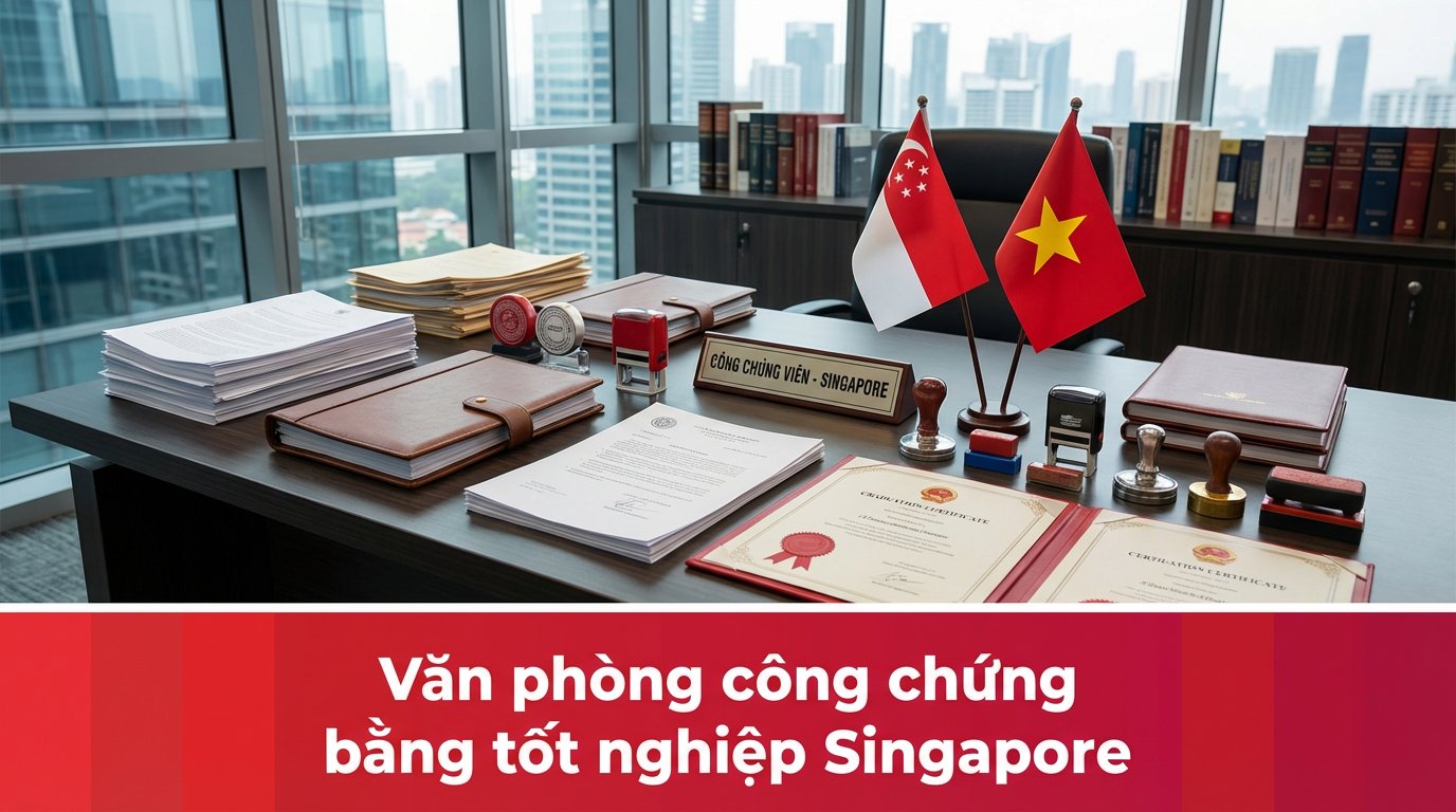 Văn phòng công chứng bằng tốt nghiệp Singapore