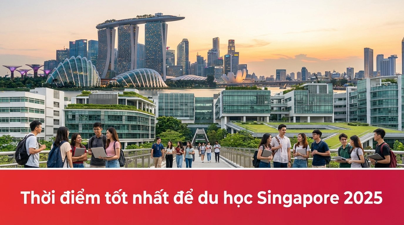 Thời điểm tốt nhất để du học Singapore 2025