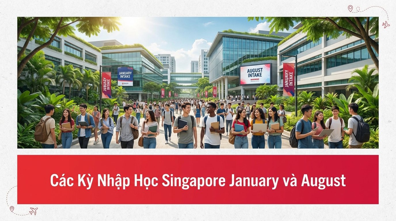 Các Kỳ Nhập Học Singapore January và August