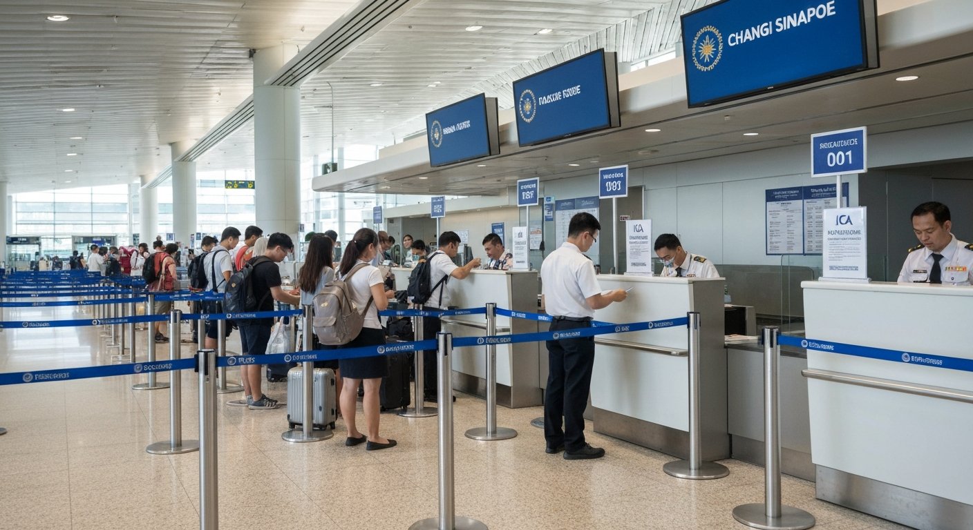 Quy Trình Phỏng Vấn ICA Tại Sân Bay Changi
