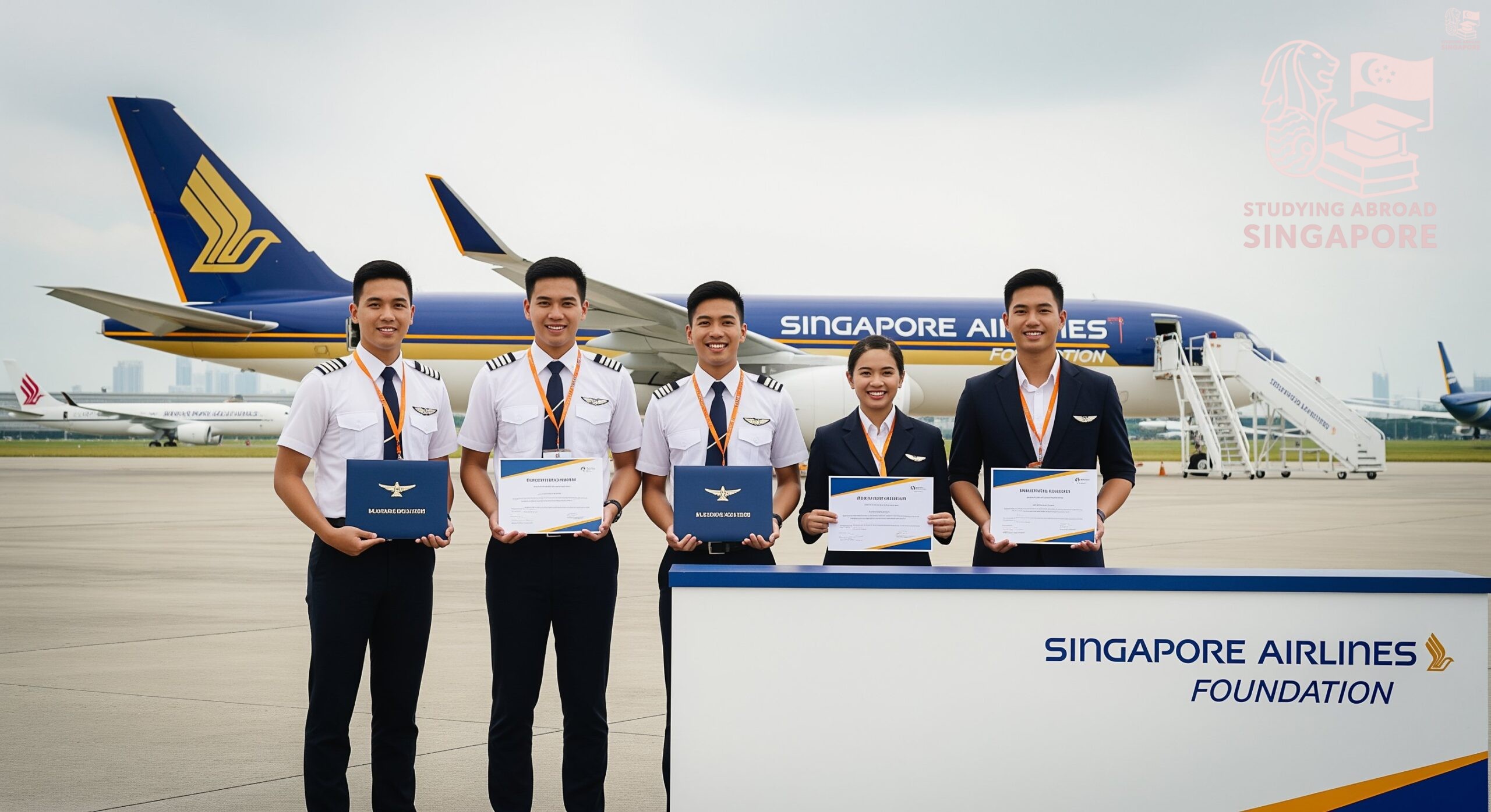 Singapore Airlines Foundation (SIAF) - Học Bổng Hàng Không Mới Nhất 2024