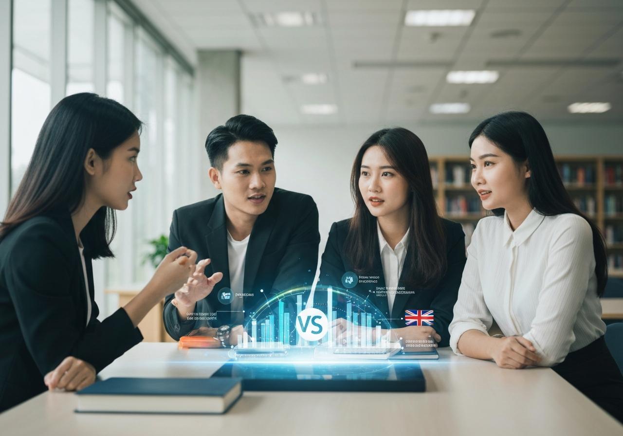 So sánh du học Singapore vs Malaysia vs Úc vs Anh