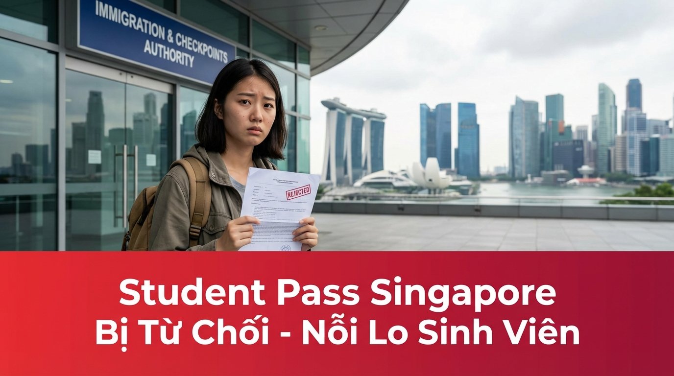 Student Pass Singapore Bị Từ Chối - Nỗi Lo Sinh Viên