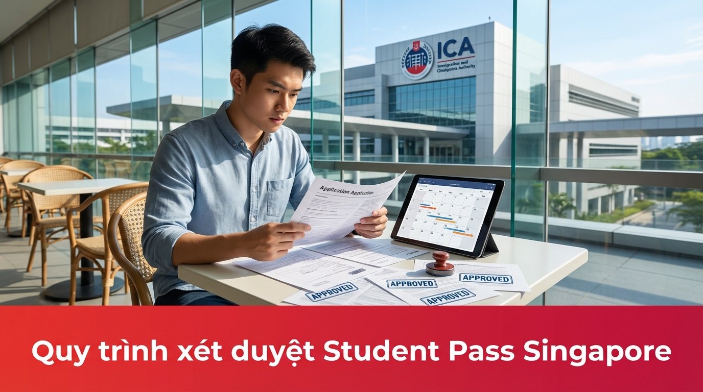 Quy trình xét duyệt Student Pass Singapore