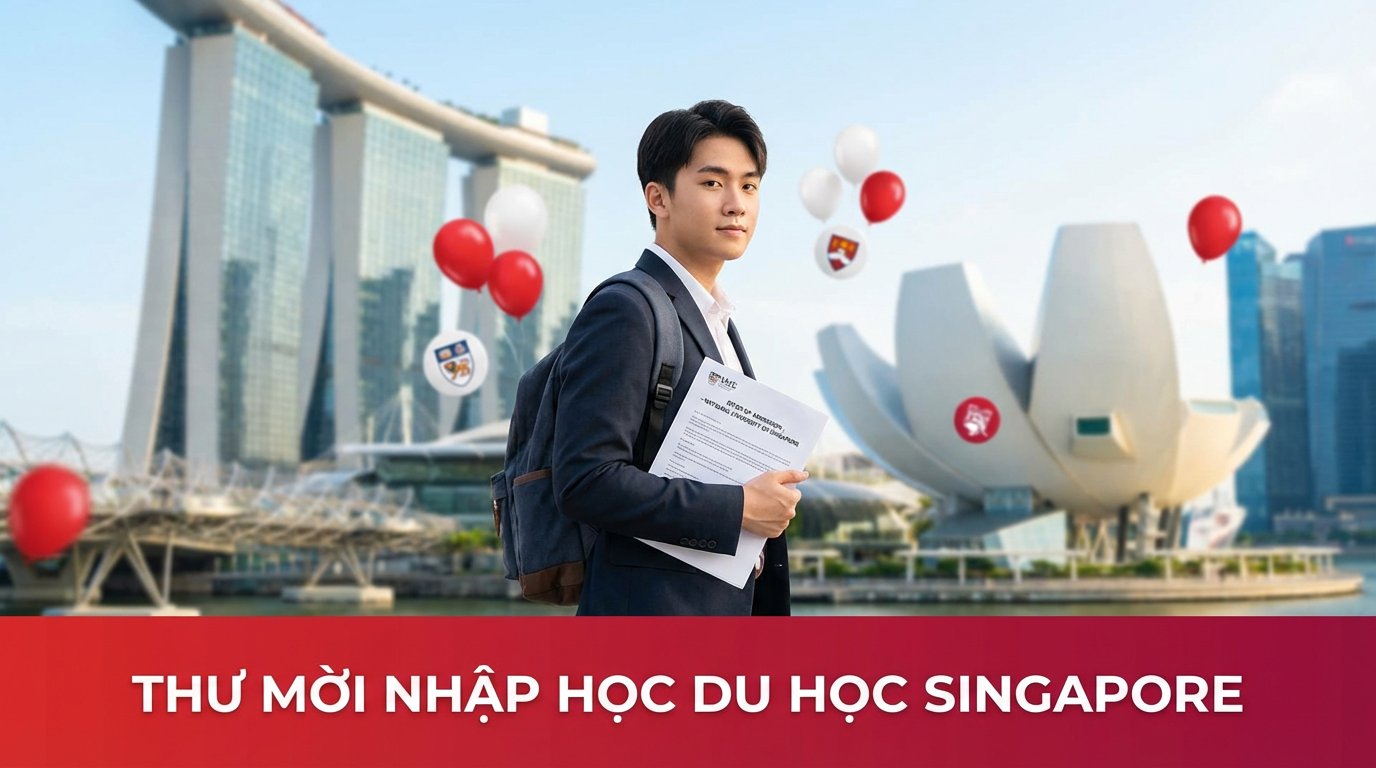 Thư Mời Nhập Học Du Học Singapore